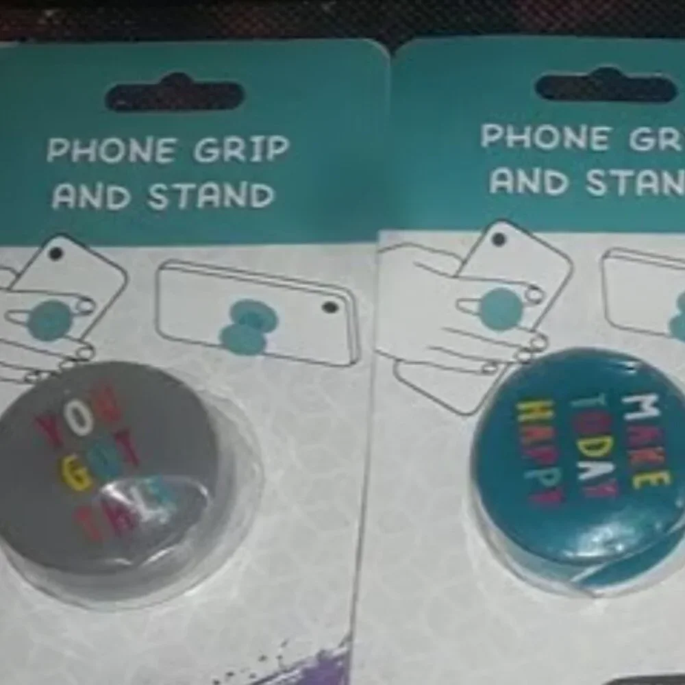 Phone Grips and Stand with Inspirational Quotes, Sayings, Wisdom, Accessories